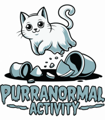 Paranormal Activity Cat Ghost Halloween Scary