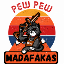 Pew Pew Madafakas Cat