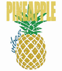 Pineapple Vibes Retro