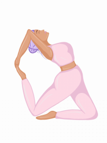 Pink Yoga Girl