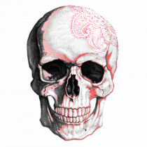 Pink Skull