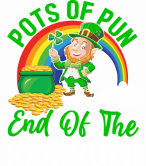 Pots of pun gold at the end of the rainbow!