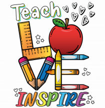 Teach Love Inspire Back to School Invata Iubeste Inspira