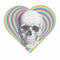 Psychedelic Skull