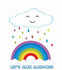 Let's make rainbows.