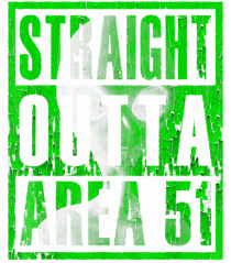 Straight Outta Area 51 Retro Vintage 