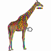 RGB Giraffe
