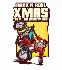 Rock n roll Christmas - Rolling for life