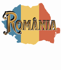 cu iz românesc: România - text decorativ