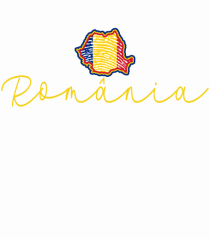 Romania Harta Tricolora