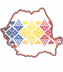 Romania Tricolor Motive Nationale