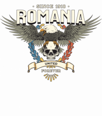 cu iz românesc: Romania united forever