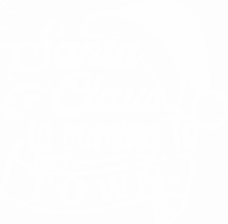 Santa Claus is coming to town Black