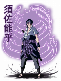 Sasuke - Anime - Ilustratie