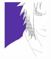 Naruto - Sasuke Uchiha sketch