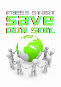 Press start Save soil - salvează solul planetei