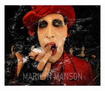marilyn manson greets with love