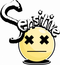 Sensitive emoticon