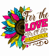 For the love of sunshine
