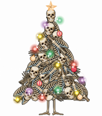 Skulls Christmas Tree