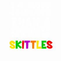 Chameleon in a bag of SKITTLES