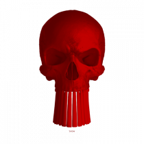 Craniu punishskull red
