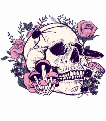 Skull Roses