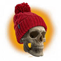 Craniu cu caciulă - skullbeanie 02-01