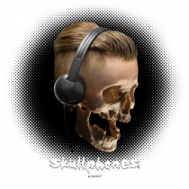 Craniu cu casti - skullphones 05