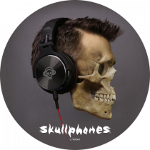 Craniu cu casti - skullphones 11