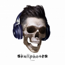 Craniu cu casti - skullphones 13