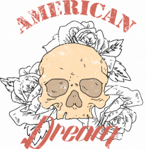 American Dream Skull