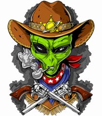 Space Alien Cowboy