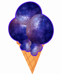 Space ice cream