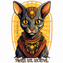 PRAISE ME, MORTAL!- PISICA SFINX