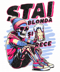 Stai blonda si rece. Un skeleton romanesc