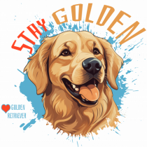 STAY GOLDEN - Golden Retriever