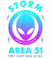 Storm Area 51 Funny Alien They Cant Take Us All