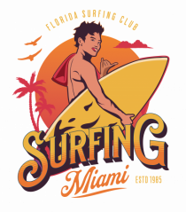 De vară: Surfing Miami