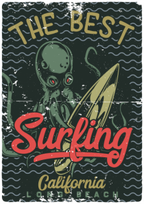The Best Surfing Octopus