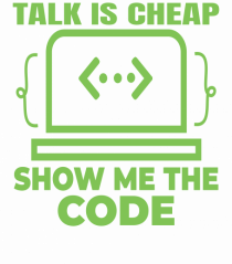 pentru programatori - talk is cheap show me the code