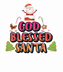 God Blessed Santa