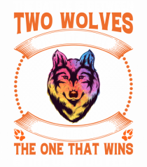 The Battle Is Between Two Wolves.. One Of Evil The Other Good