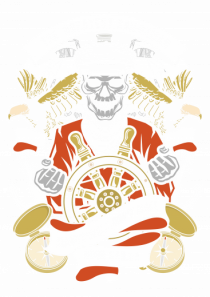 Sailor Skull Red
