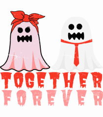Together Forever Ghost Boo Couple