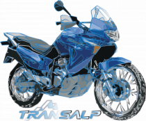Adventure motorcycles are fun Transalp