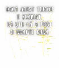 TRICOU ZGÂRIAT