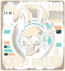 Hop till you drop - punk Easter bunny