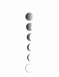 Moon Phase BW Design