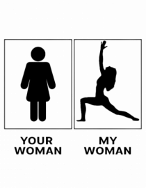 Woman Yoga Design